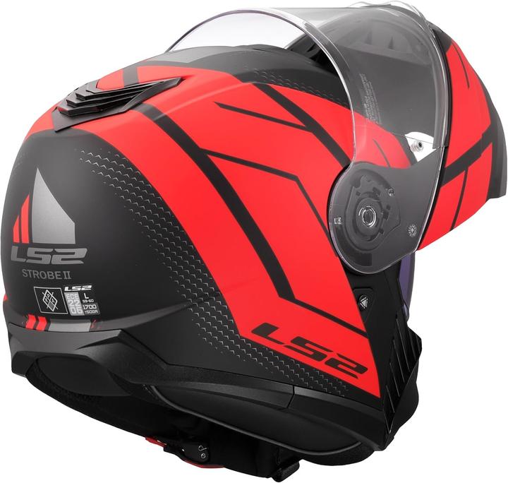 Actual product image LS2 FF908 STROBE II CODE Klapphelm (3XL, XS, XXL)