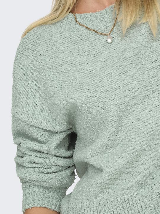 Actual product image Only Round neck Ribbed cuffs Drop shoulder jumper Knitted jumper (L)