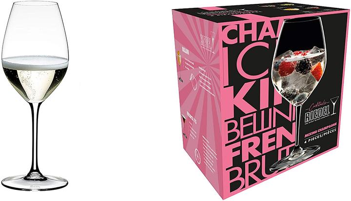 Productafbeelding Riedel Champagneglazen Mengen (44 cl, 4 Bril, Champagneglazen)