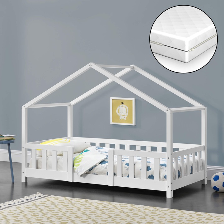 Actual product image En.Casa Treviolo with cold foam mattress (80 x 160 cm)