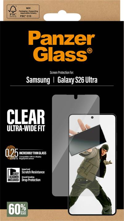Produktbild PanzerGlass Ultra-Wide Fit (1 Stk., Samsung Galaxy S26 Ultra)