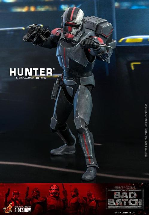 Image du produit Hot Toys Star Wars - The Bad Batch "Hunter" Figurine 1/6