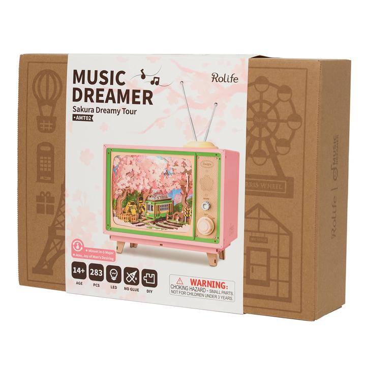 Produktbild Robotime Bausatz Sakura Dreamy Tour