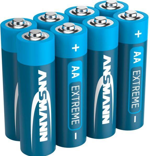 Produktbild Ansmann 4+4 Extreme Lithium AA Mignon LR 6 Big Pack (8 Stk., AA, 2850 mAh)