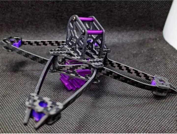 Image du produit Dronefactory Fractal X Bow Frame Kit (Accessoires FPV)