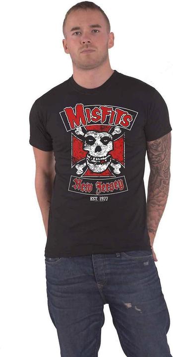 Immagine prodotto Misfits Maglietta con design biker (S)