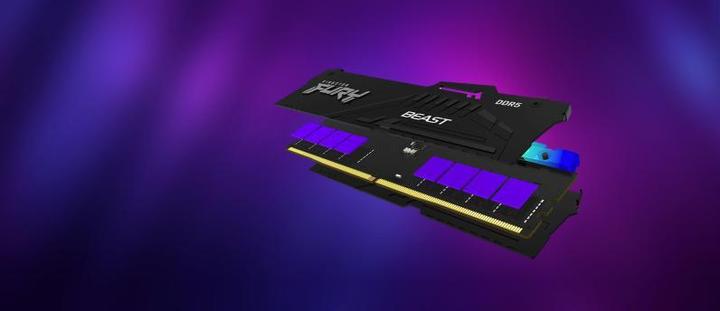 Productafbeelding Kingston FURY Beest RGB (2 x 32GB, 5600 MHz, DDR5 RAM, DIMM 288 pin)