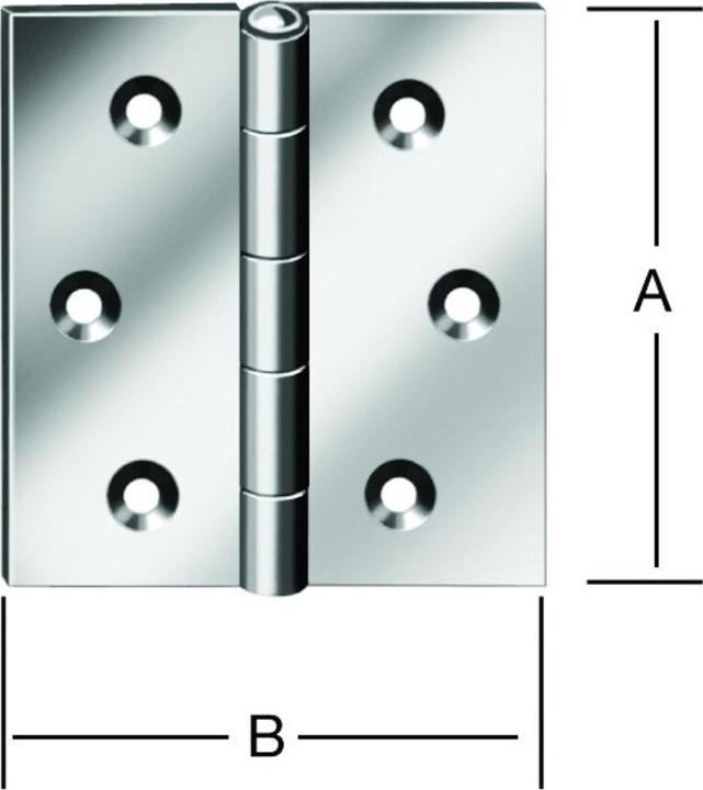 Vormann DIN-Scharnier känt.25X25 vz.