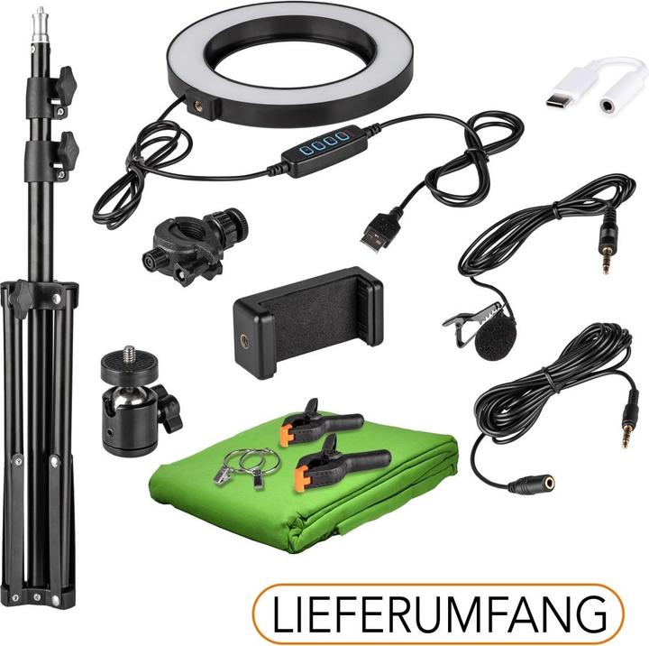 Actual product image Walimex HomeStudio Starter Kit (Ring light, Video light)