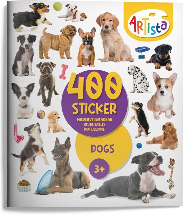 Artista Libro di adesivi sui cani (MQ3)