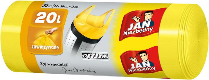 Actual product image JAN Niezbędny Sarantis Jan Niezbdny waste bags scented 20L yellow 1op.-30pcs (30x, 20 l)