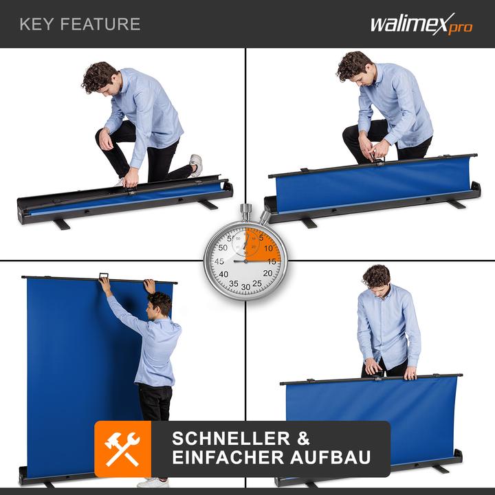 Produktbild Walimex pro Roll-up Panel (155 cm, 200 cm)