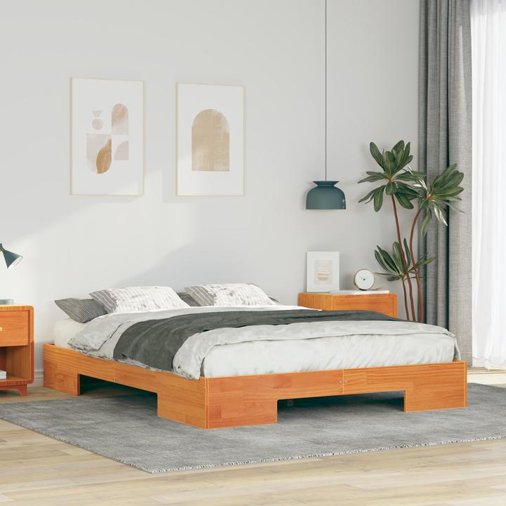 Actual product image vidaXL Bettgestell (160 x 200 cm)