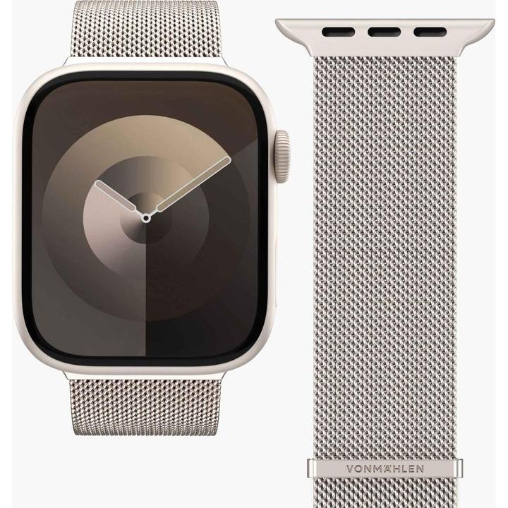 Produktbild Vonmählen Milanese Loop 2 - 40|41|42mm - One Size (40 mm, 41 mm, 42 mm, Edelstahl, Edelstahlgewebe)
