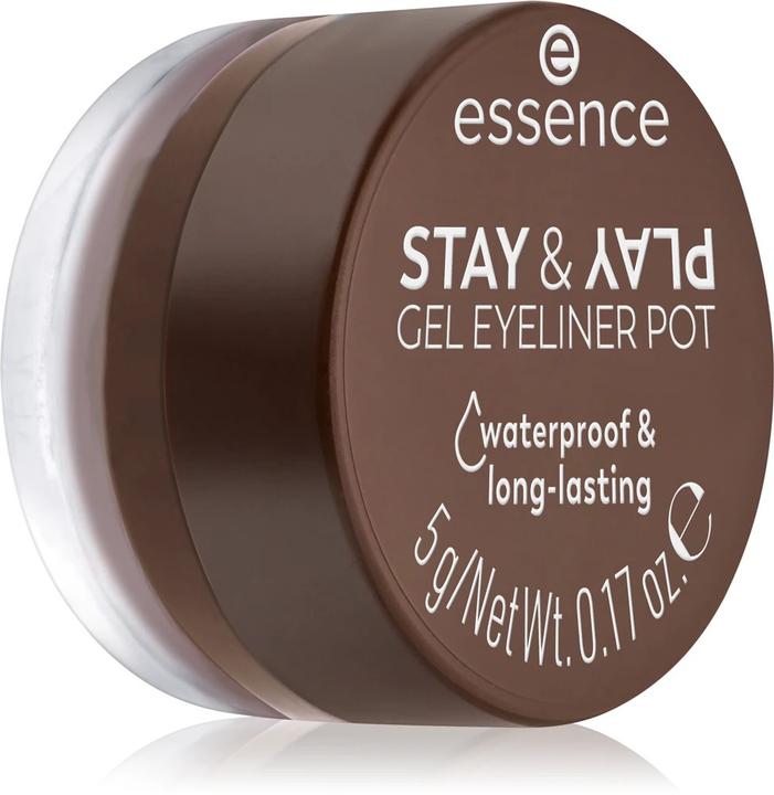 Immagine prodotto essence Stay & Play Gel Eyeliner Pot (Marrone)