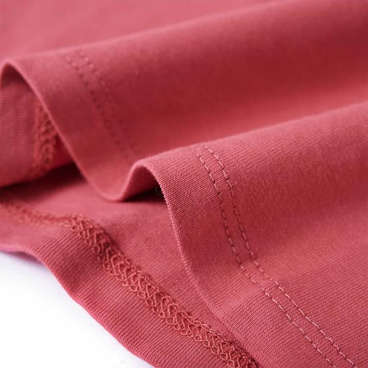 Immagine prodotto vidaXL Camicia da bambino a maniche lunghe rosa scuro 140,Materiale: 95 % cotone. 5 (140)