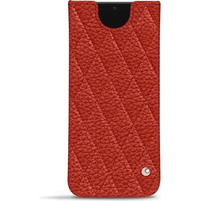Noreve Lederschutzhülle (Samsung Galaxy S22), Smartphone Hülle, Orange