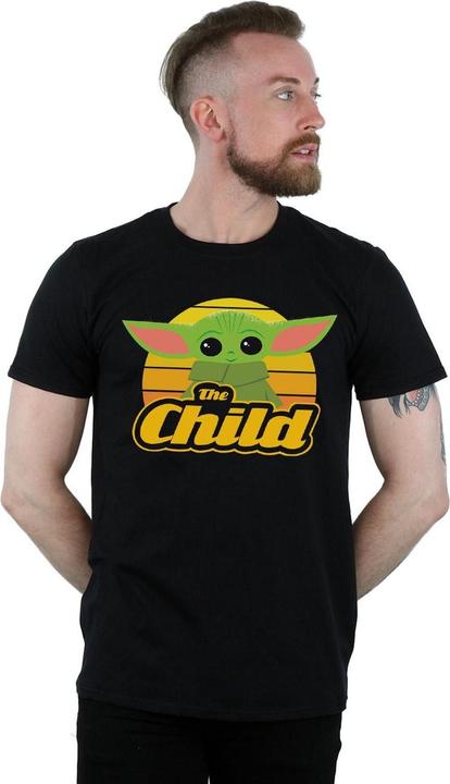 Image du produit Star Wars - T-shirt THE MANDALORIAN THE CHILD RETRO - Homme (M)