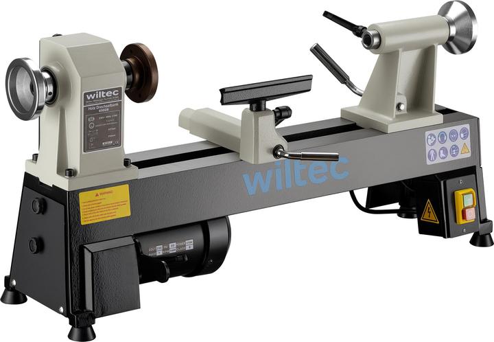 Produktbild Wiltec Drechselbank 370W Drechselmaschine Drehbank Drechsler Holz Dreheisen