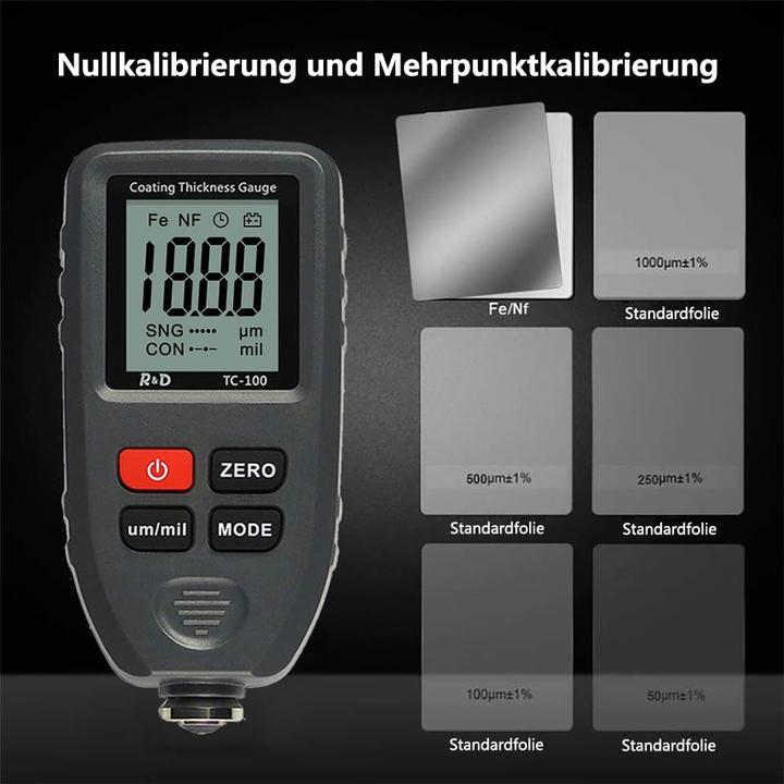 Actual product image Rdinscos TC100 Lackschichtdickenmessgerät (Coating thickness gauge)