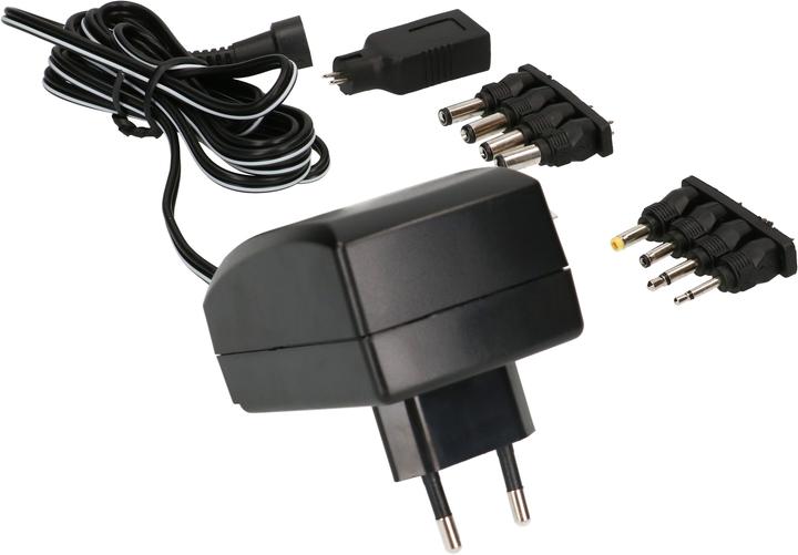 Actual product image Max Hauri Plug-in power supply Universal 27 W, 3 - 12 V, 2250 mA