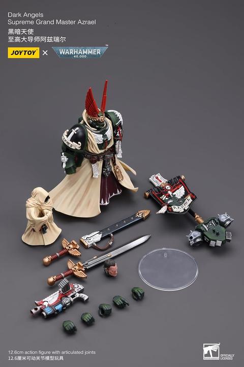 Produktbild Joy Toy Warhammer 40k Actionfigur 1/18 Dark Angels Supreme Grand Master Azrael 13 cm