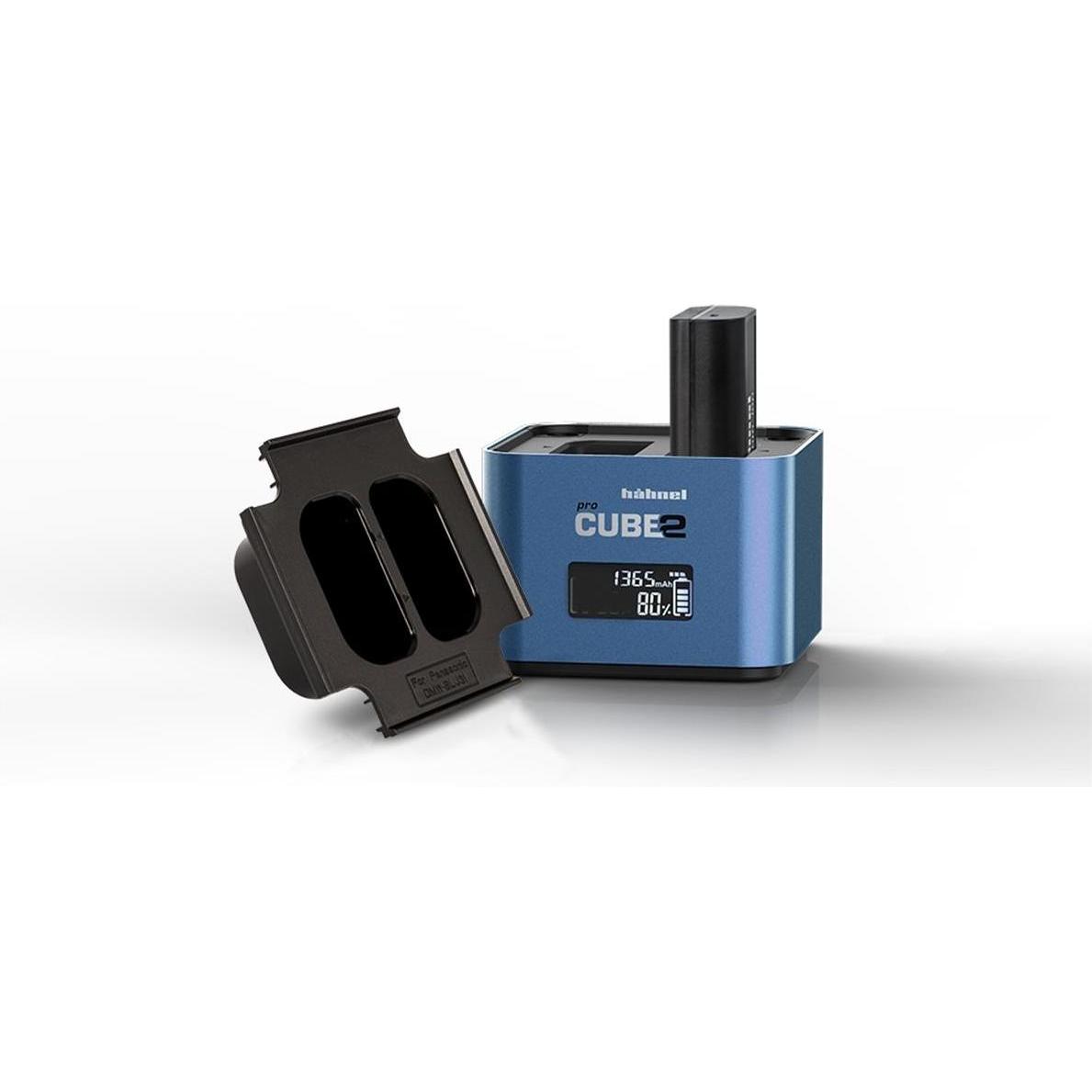 Hähnel Caricabatterie per ProCUBE 2 Piastra per batteria Panasonic DMW-BLJ31 (Batteria della fotocamera), Alimentatore fotocamera