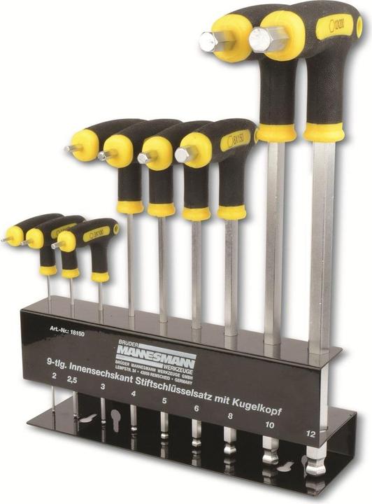 Actual product image Mannesmann Hexagon Key Set