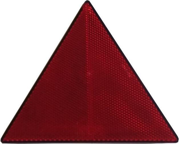 Productafbeelding No Name GELIJMDE DRIEHOEK REFLECTOR ROOD 370201A