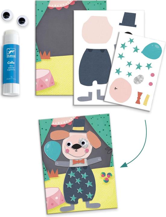 Produktbild Djeco Kreativset Tierhäuser