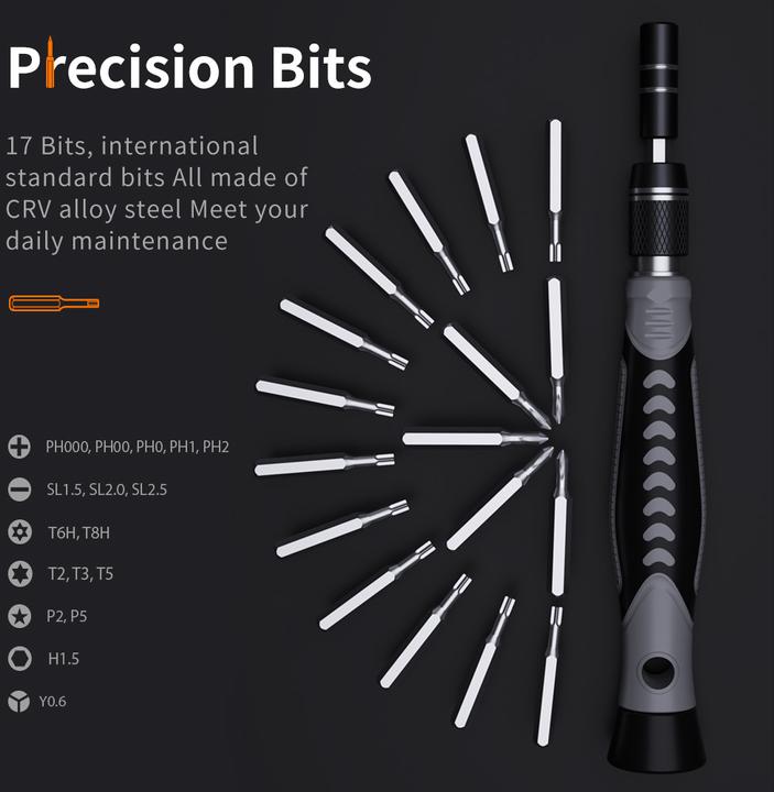 Actual product image UF-Tools by King'sdun UF-Tools 25 in 1 Precision Mechanics Set