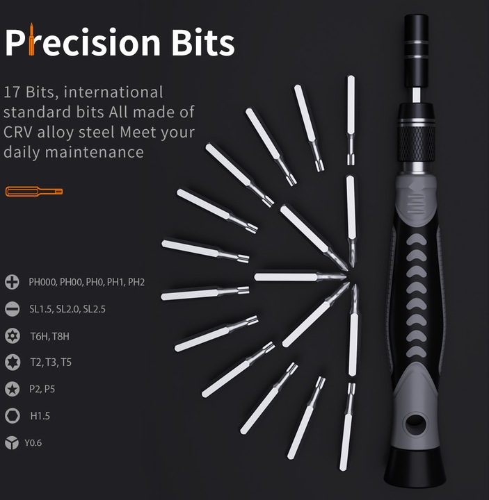 Produktbild UF-Tools by King'sdun UF-Tools 25 in 1 Feinmechanik Set