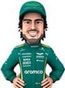 Actual product image Minix Formula 1 Figur Fernando Alonso (Aston Martin) 12 cm