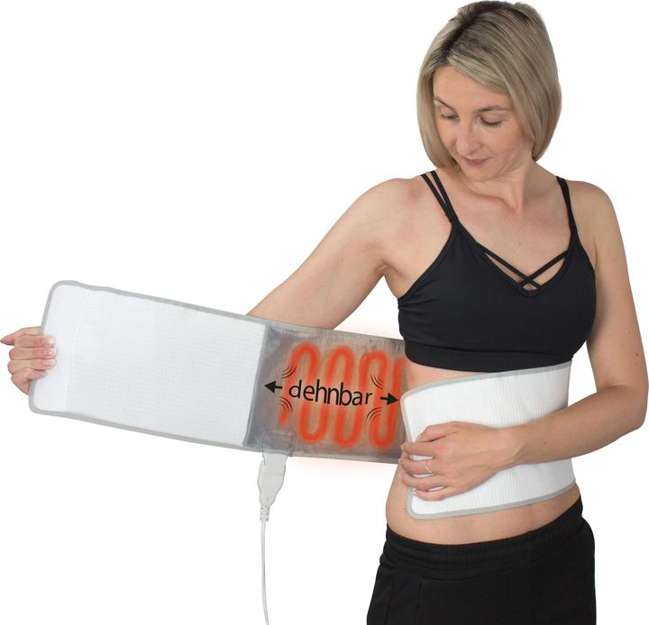 Actual product image Hydas Support belt with heating pad