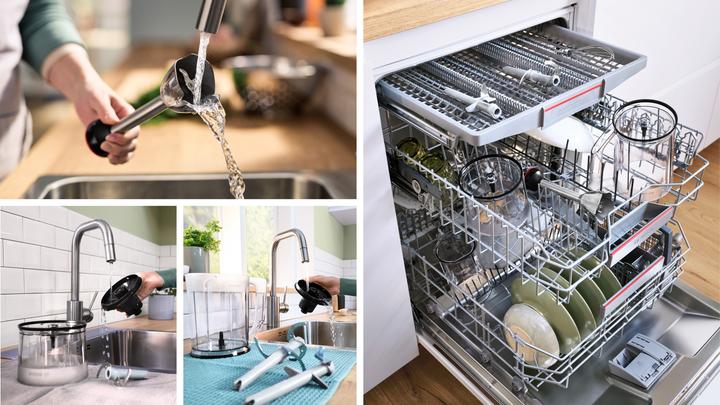 Produktbild Bosch Hausgeräte Series 6, Hand blender, ErgoMaster, 1000 W, Stainless steel, MSM6M652