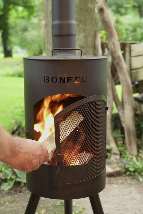 Produktbild Bonfeu BonGiano SP Gartenkamin Schwarz