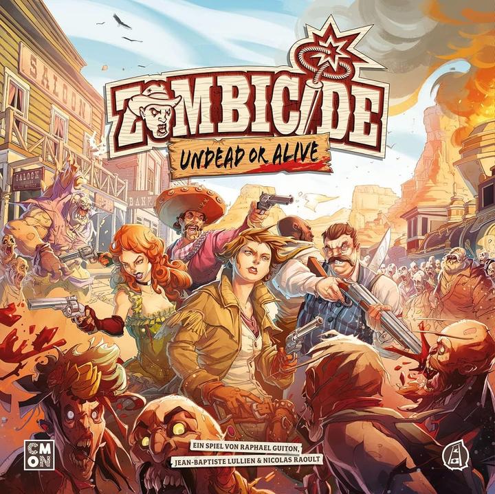 Image du produit Asmodée ASM Zombicide Undead or Alive CMND1233 (Allemand, 1 - 6 Joueur)