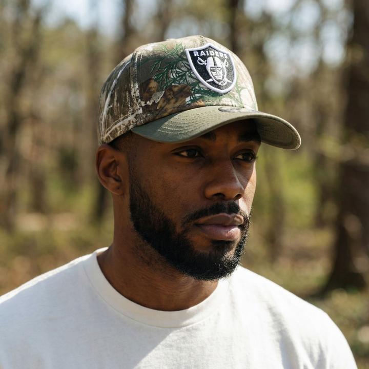 Produktbild New Era 9Forty A-Frame Cap - Real Tree Las Vegas Raiders (One Size)