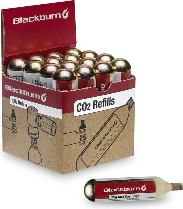 Blackburn 25G CO2 Bulk Cartridges 16 Pack (Replacement CO2 cartridges)