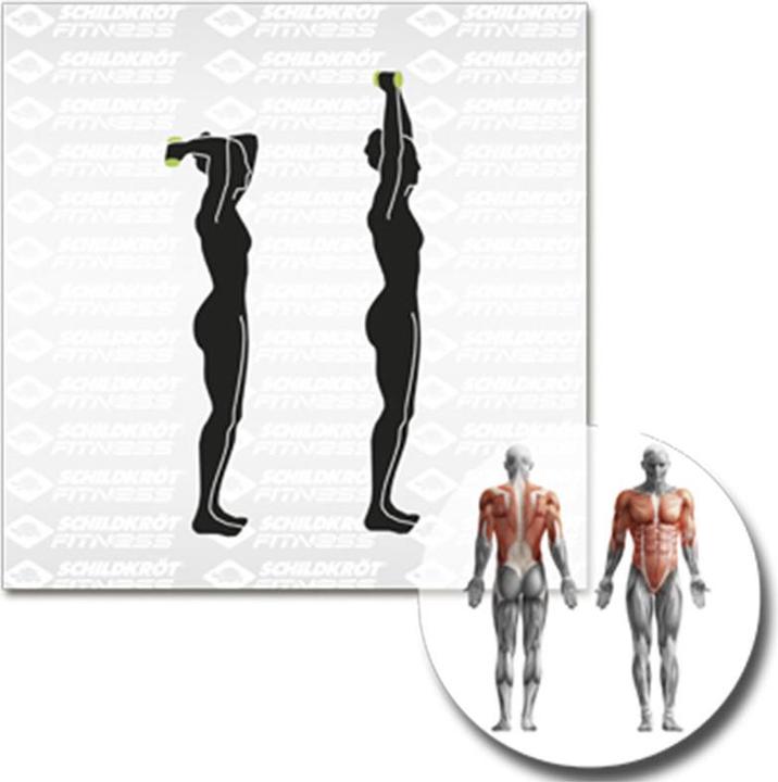 Actual product image Schildkröt Vinyl dumbbell set (2 x 3 kg)