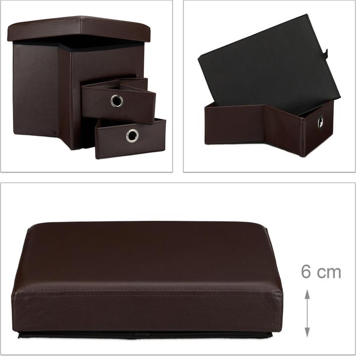 Produktbild Relaxdays Sitzhocker