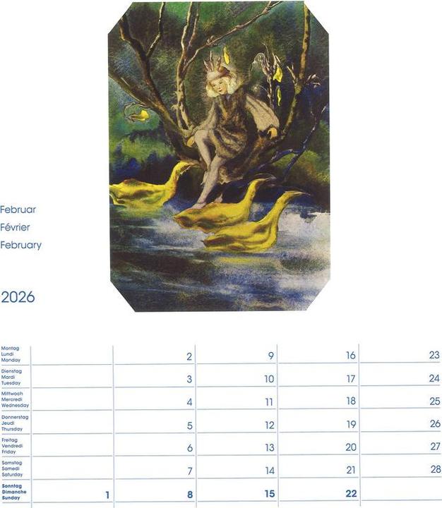 Immagine prodotto Cosa Calendario fotografico Mili Weber