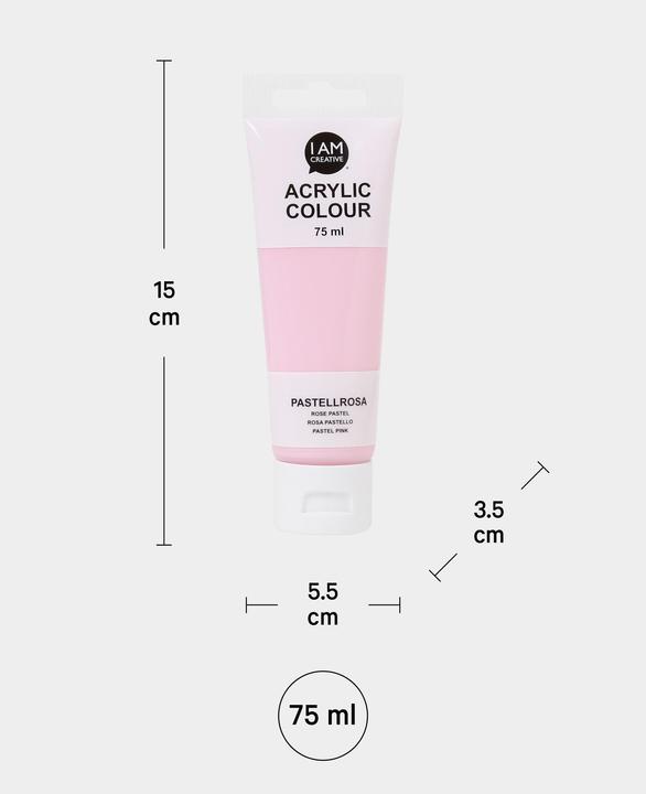Actual product image I Am Creative Basic acrylic (75 ml)