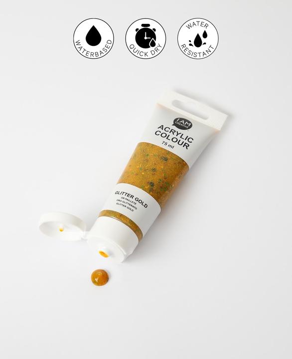 Actual product image I Am Creative Basic acrylic, water-based acrylic paint, 75 ml (75 ml)