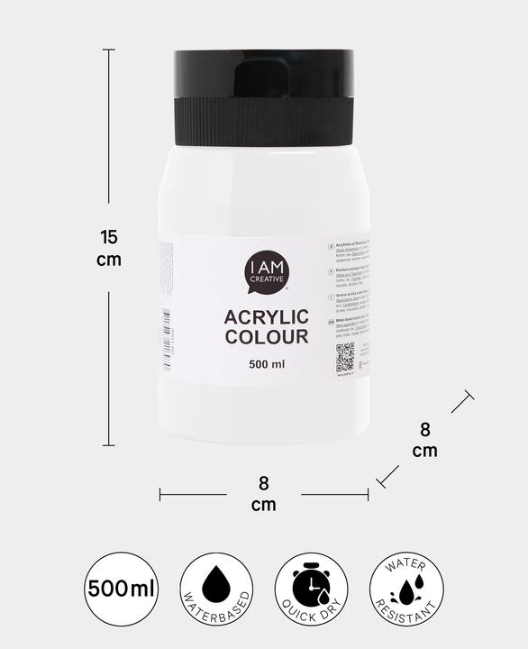Actual product image I Am Creative Basic Acryl (500 ml)