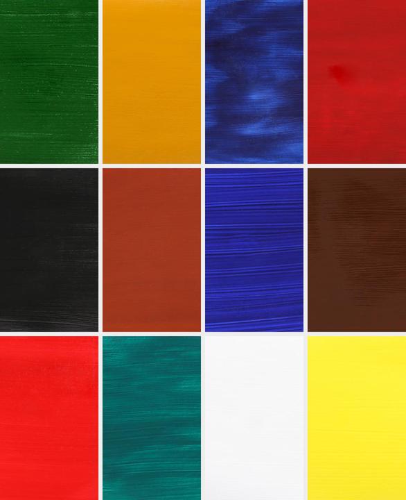 Produktbild I Am Creative Basic Acryl Set, Acrylfarben auf Wasserbasis (Bunt, 144 ml)