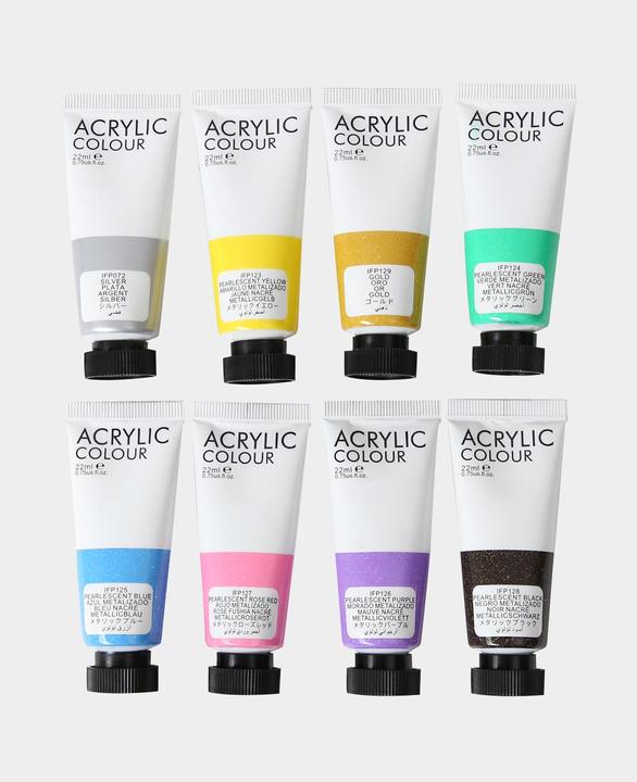 Produktbild I Am Creative Basic Acryl Set, Acrylfarben auf Wasserbasis (22 ml)