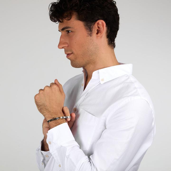 Immagine prodotto Maserati Bracciale in ceramica (21.50 cm, Acciaio inossidabile, Ceramica)