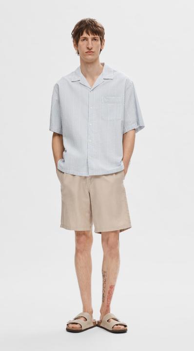 Produktbild Selected Seersucker Kurzarmhemd (S)