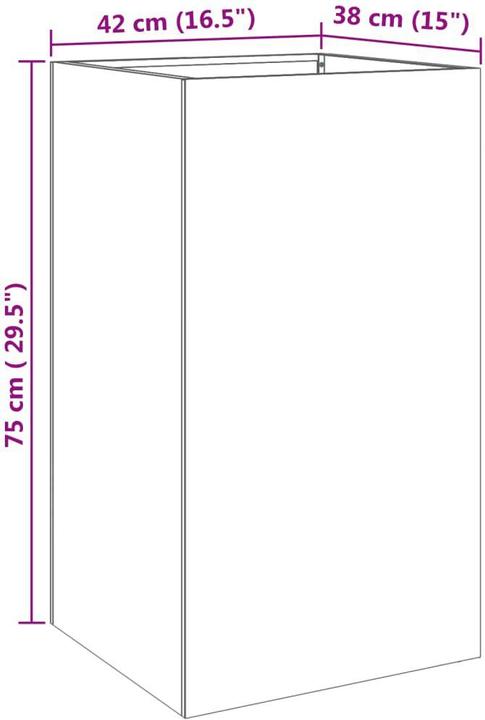 Produktbild vidaXL Pflanzgefäss
